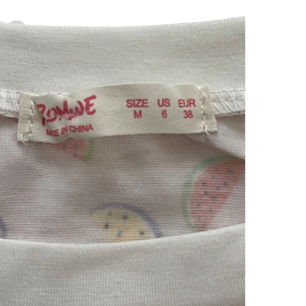 Cotton Blend Cropped Jamper Size Medium Women's - Picture 11 of 13